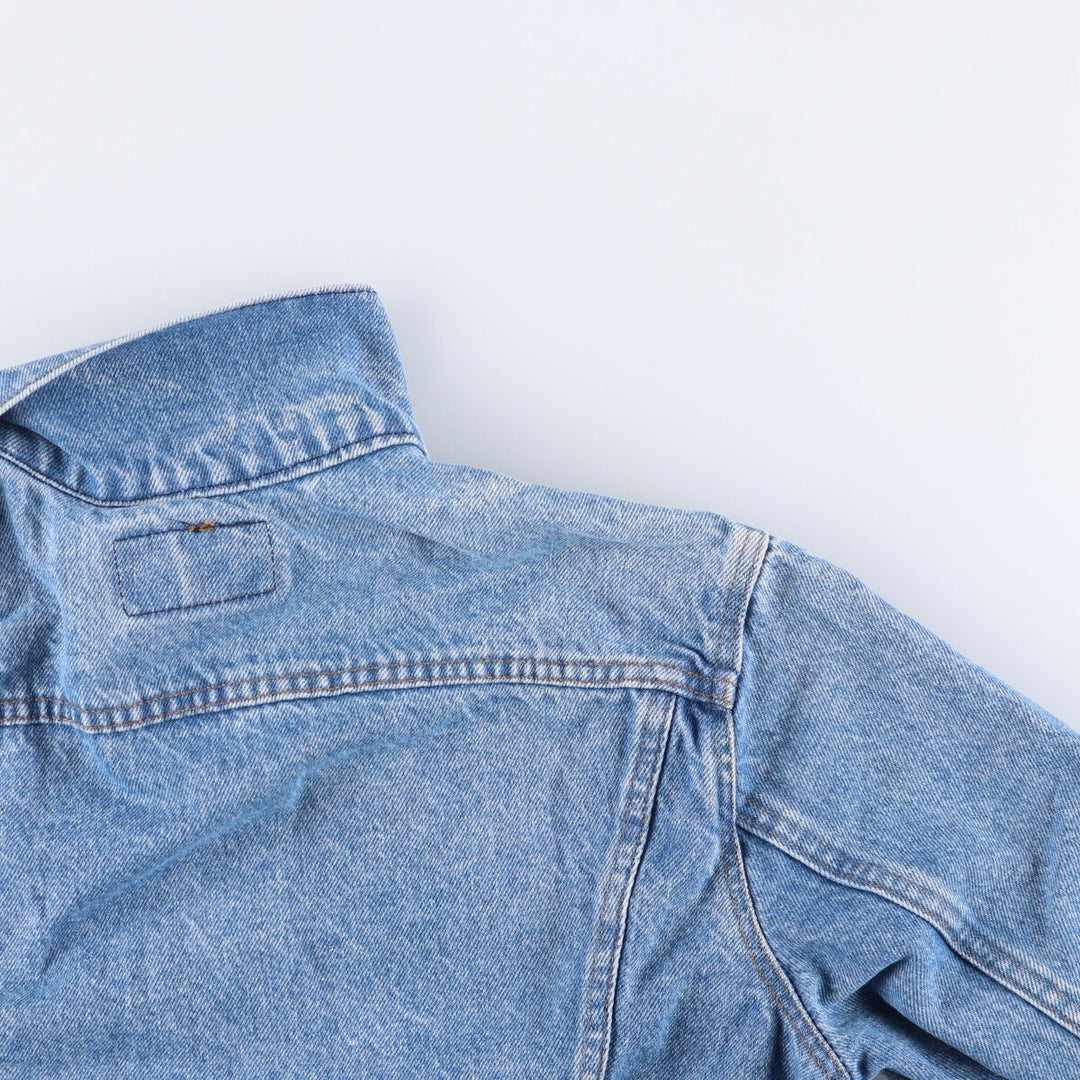 90'S Levi's 70506-0214 denim jacket, denim jacket, made in USA, men's size M, vintage unclear blue type Vintage Second Hand