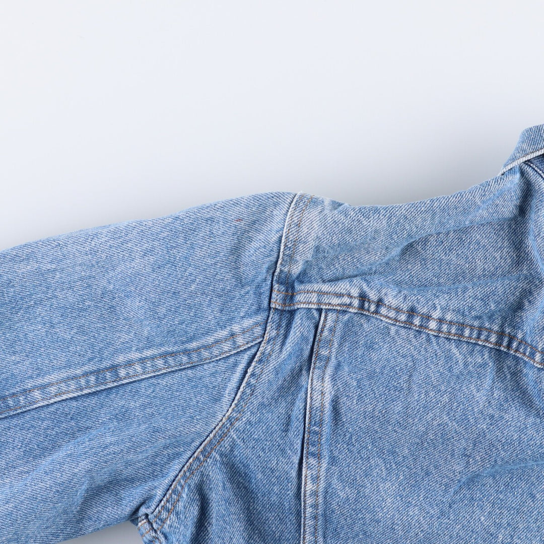 90'S Levi's 70506-0214 denim jacket, denim jacket, made in USA, men's size M, vintage unclear blue type Vintage Second Hand