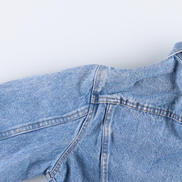 90'S Levi's 70506-0214 denim jacket, denim jacket, made in USA, men's size M, vintage unclear blue type Vintage Second Hand