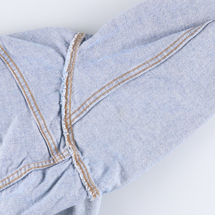 90'S Levi's 70506-0214 denim jacket, denim jacket, made in USA, men's size M, vintage unclear blue type Vintage Second Hand
