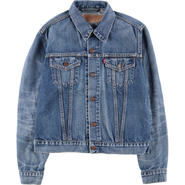 Levi's 70590-04 Denim Jacket, Men's Size L, Vintage unclear blue type Vintage Second Hand