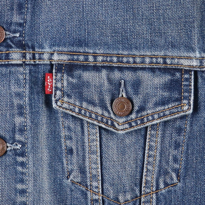 Levi's 70590-04 Denim Jacket, Men's Size L, Vintage unclear blue type Vintage Second Hand