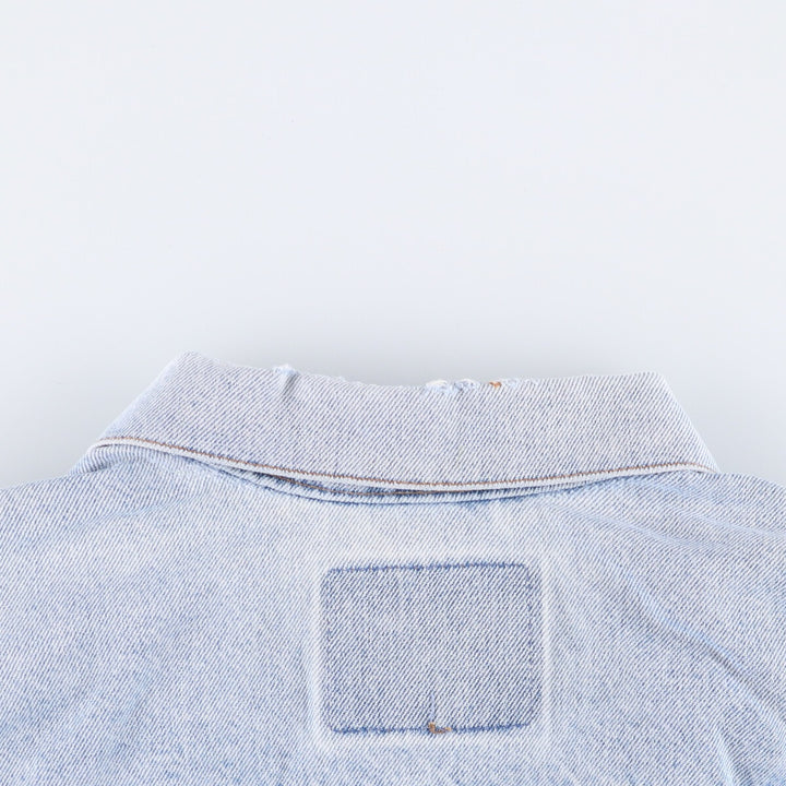 90'S Levi's 70507-0389 denim jacket, made in the USA, men's XXL size, vintage cotton blue type Vintage Second Hand