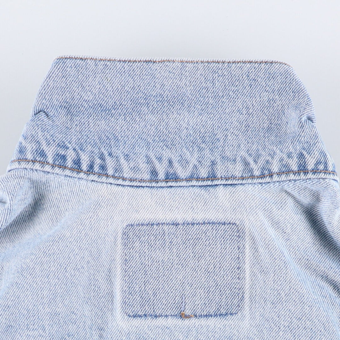 90'S Levi's 70507-0389 denim jacket, made in the USA, men's XXL size, vintage cotton blue type Vintage Second Hand