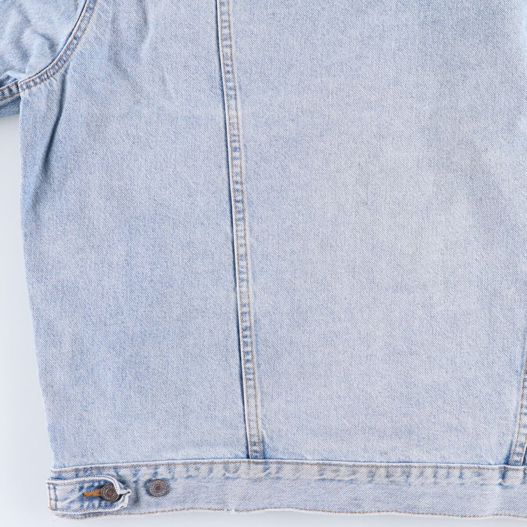 90'S Levi's 70507-0389 denim jacket, made in the USA, men's XXL size, vintage cotton blue type Vintage Second Hand