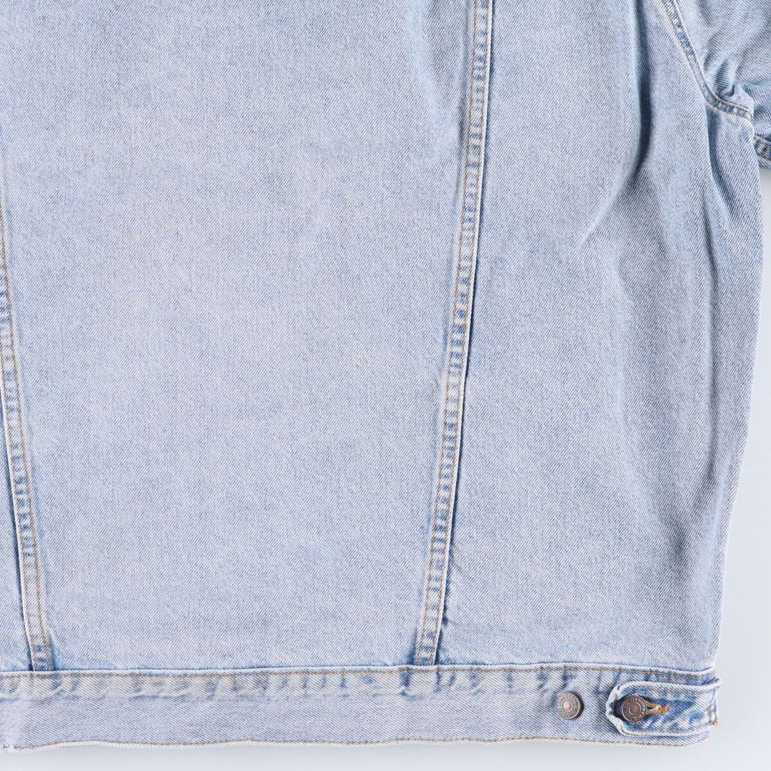 90'S Levi's 70507-0389 denim jacket, made in the USA, men's XXL size, vintage cotton blue type Vintage Second Hand