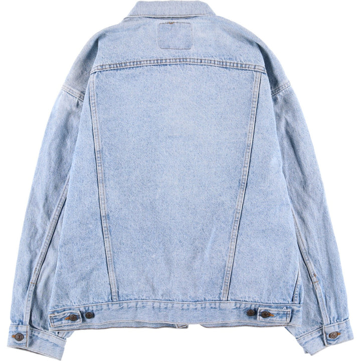 90'S Levi's 70507-4890 denim jacket, denim jacket, made in USA, men's XL size, vintage cotton blue type Vintage Second Hand