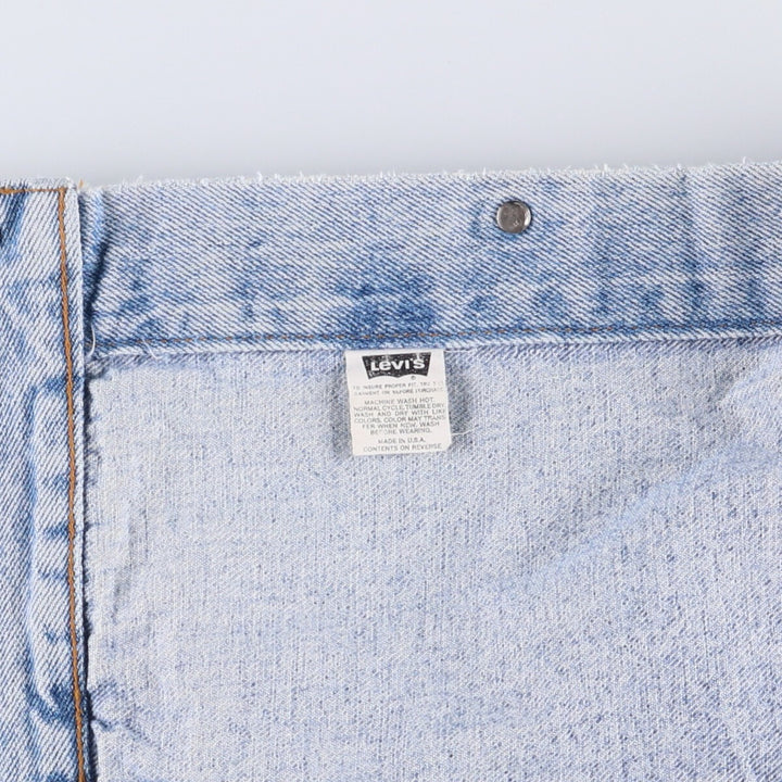 90'S Levi's 70507-4890 denim jacket, denim jacket, made in USA, men's XL size, vintage cotton blue type Vintage Second Hand