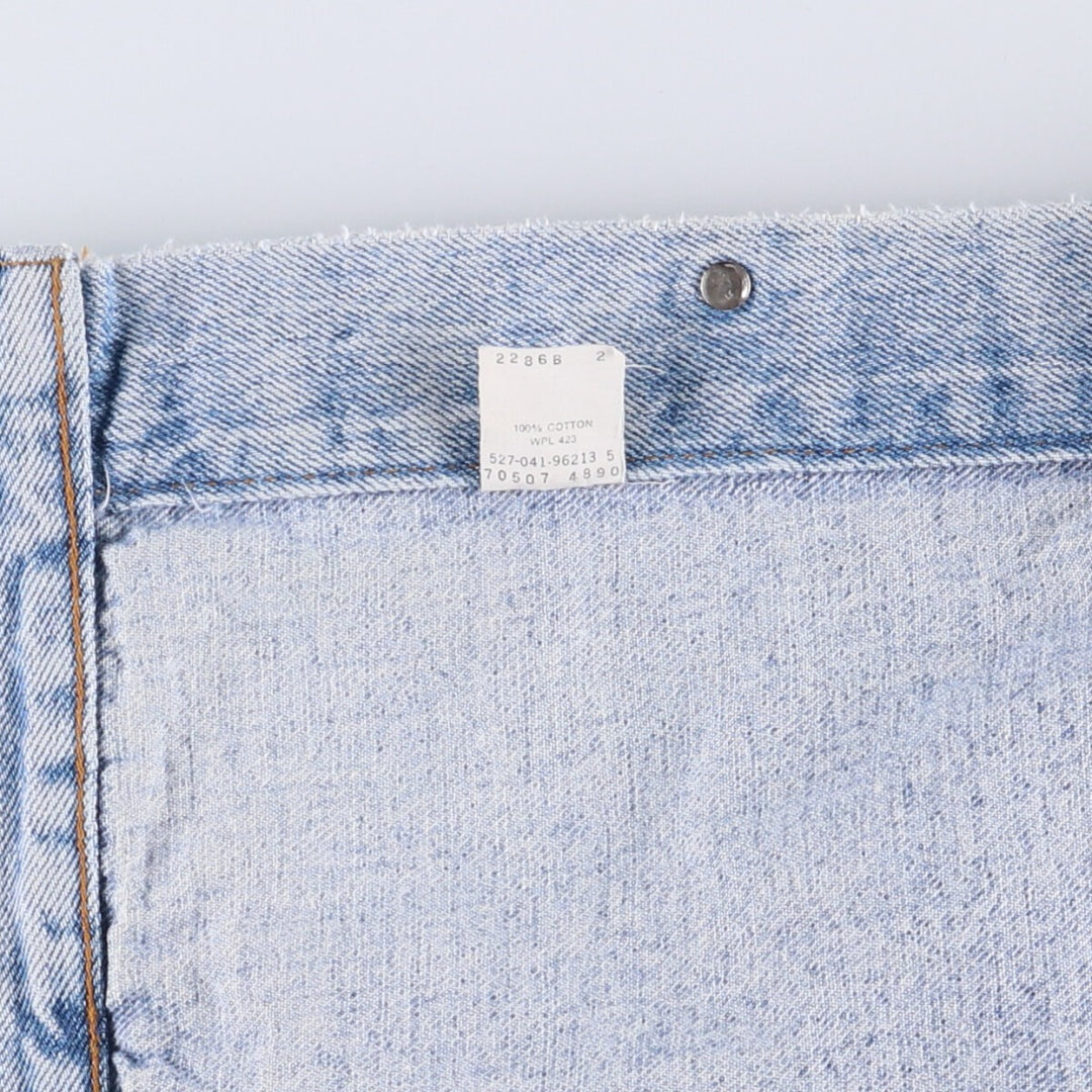 90'S Levi's 70507-4890 denim jacket, denim jacket, made in USA, men's XL size, vintage cotton blue type Vintage Second Hand