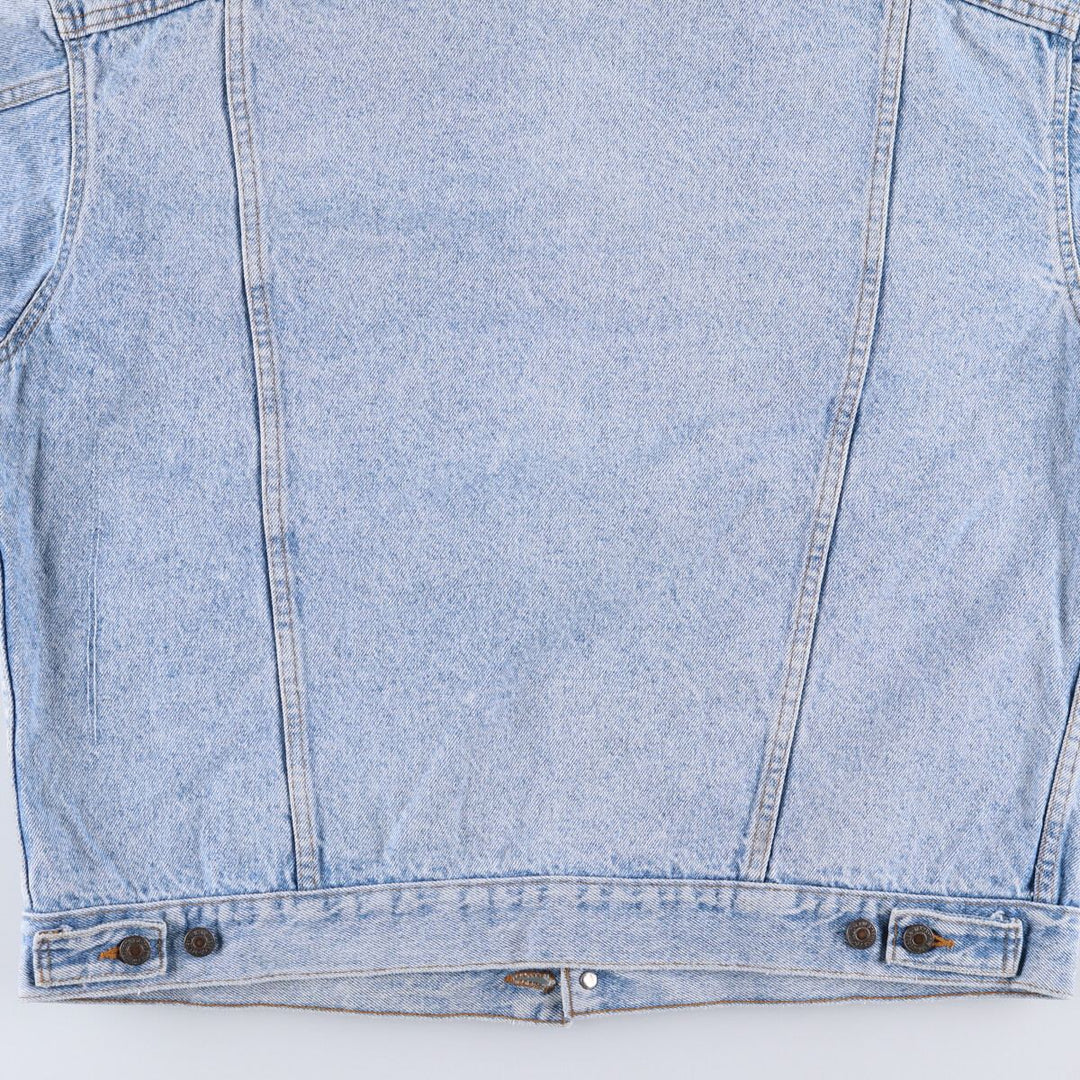 90'S Levi's 70507-4890 denim jacket, denim jacket, made in USA, men's XL size, vintage cotton blue type Vintage Second Hand