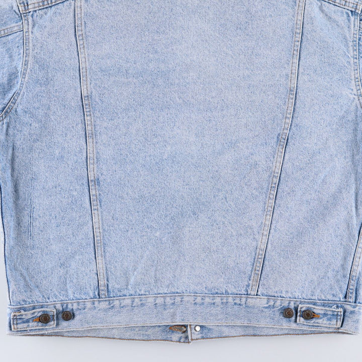 90'S Levi's 70507-4890 denim jacket, denim jacket, made in USA, men's XL size, vintage cotton blue type Vintage Second Hand
