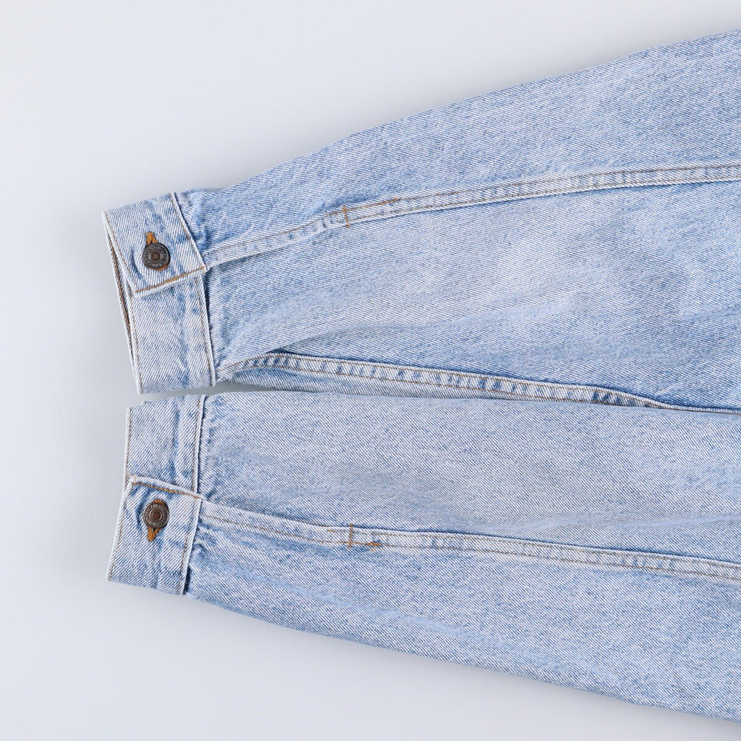 90'S Levi's 70507-4890 denim jacket, denim jacket, made in USA, men's XL size, vintage cotton blue type Vintage Second Hand