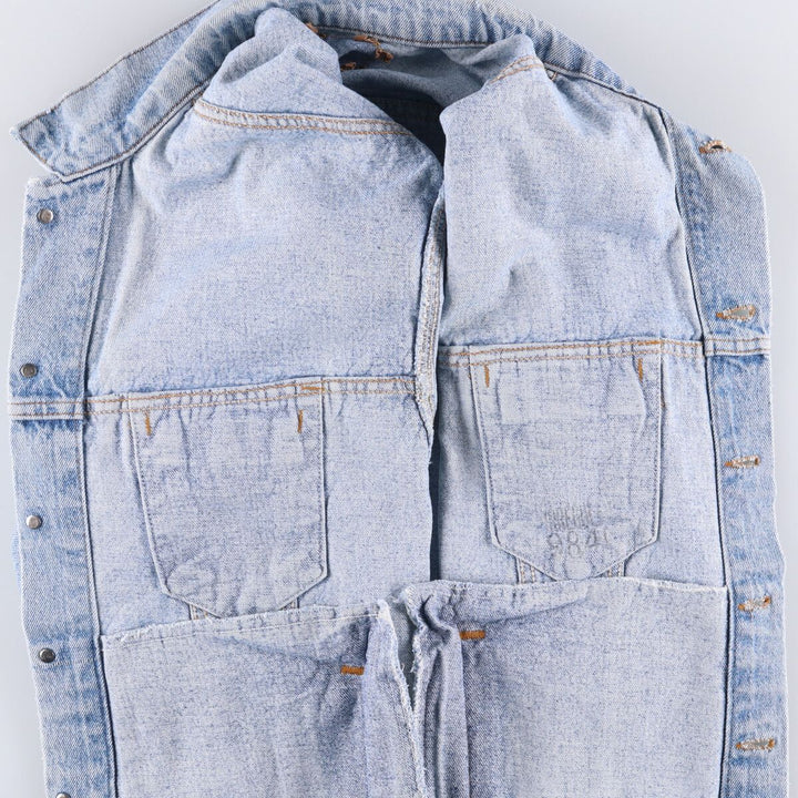 90'S Levi's 70507-4890 denim jacket, denim jacket, made in USA, men's XL size, vintage cotton blue type Vintage Second Hand