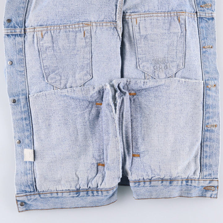 90'S Levi's 70507-4890 denim jacket, denim jacket, made in USA, men's XL size, vintage cotton blue type Vintage Second Hand