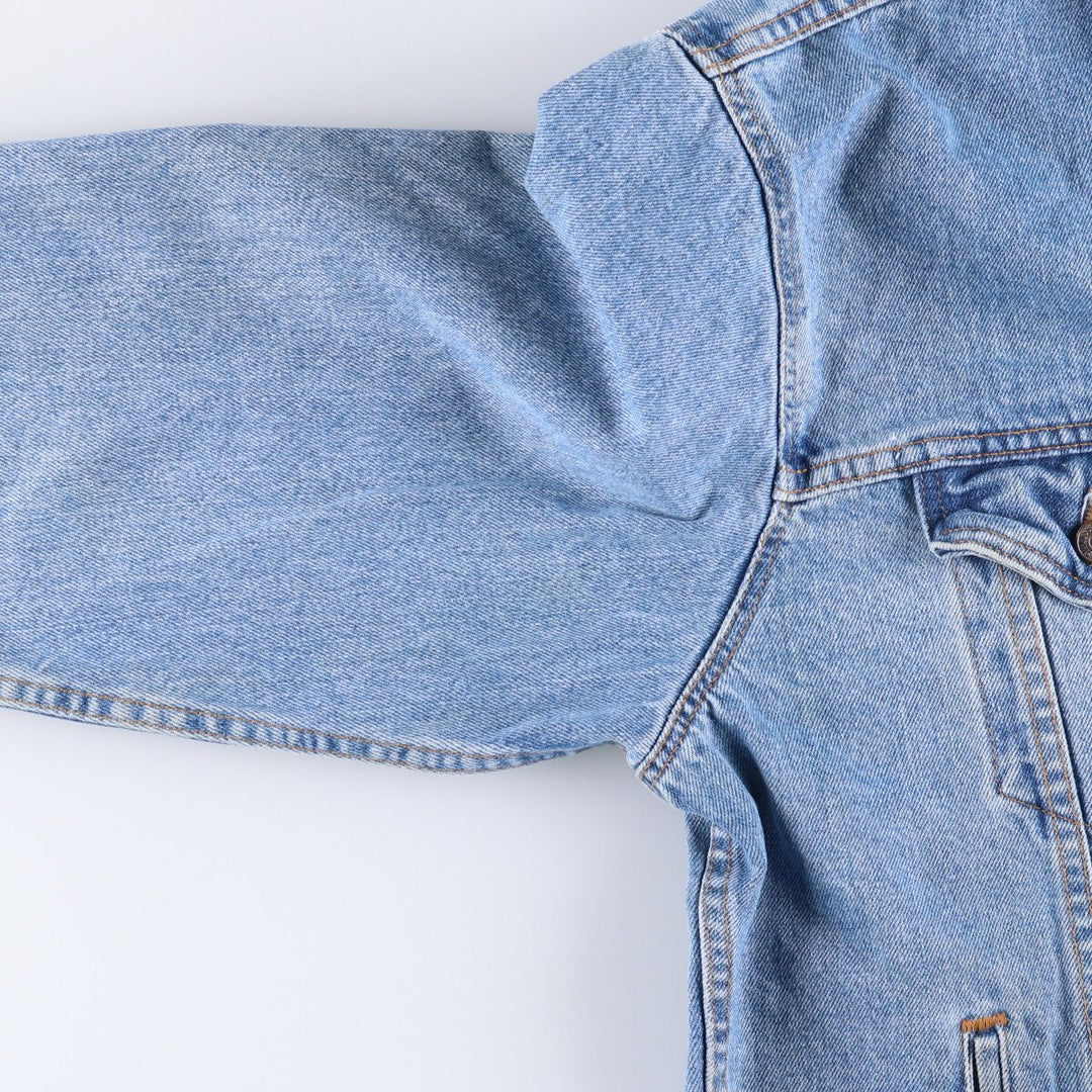 90'S Levi's 70507-4890 denim jacket, denim jacket, made in USA, men's XL size, vintage cotton blue type Vintage Second Hand
