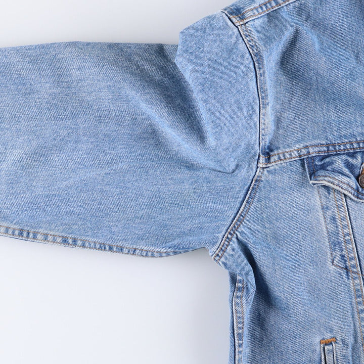 90'S Levi's 70507-4890 denim jacket, denim jacket, made in USA, men's XL size, vintage cotton blue type Vintage Second Hand