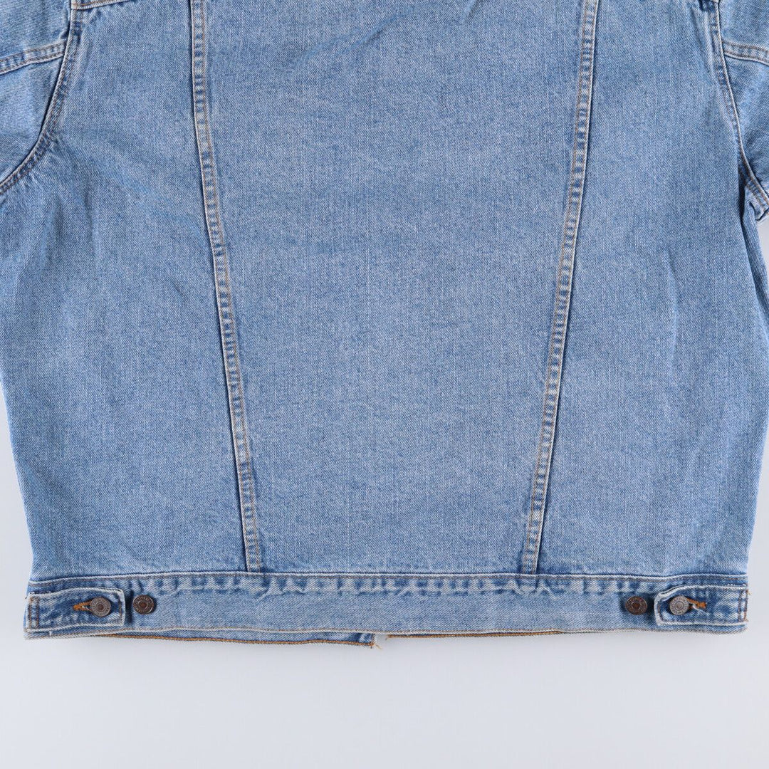 90'S Levi's 70507-4890 denim jacket, denim jacket, made in USA, men's XL size, vintage cotton blue type Vintage Second Hand