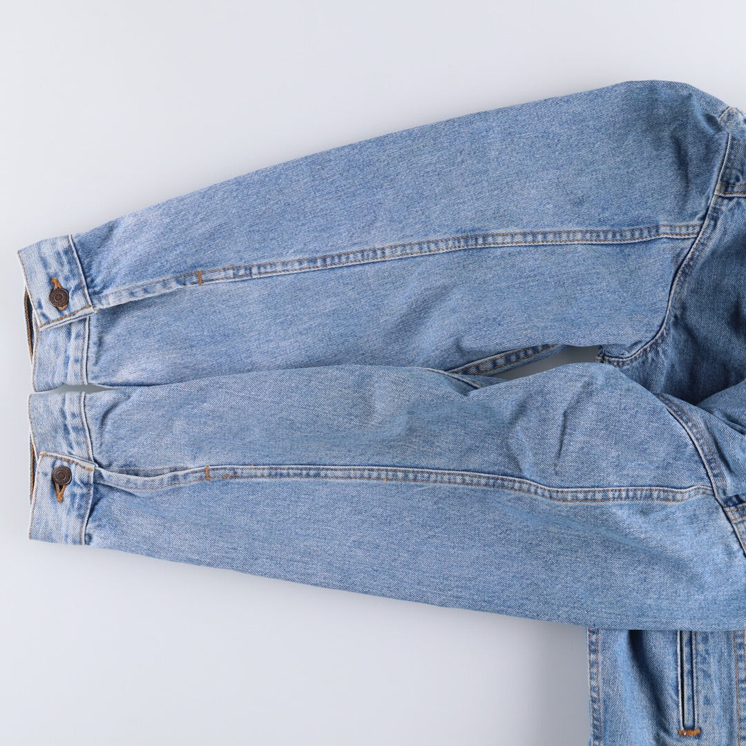 90'S Levi's 70507-4890 denim jacket, denim jacket, made in USA, men's XL size, vintage cotton blue type Vintage Second Hand