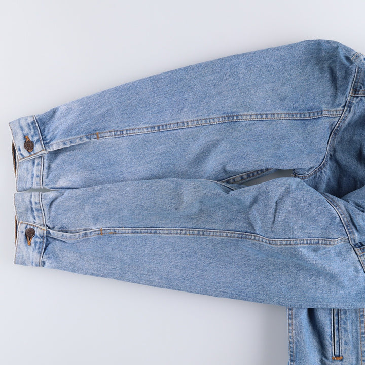 90'S Levi's 70507-4890 denim jacket, denim jacket, made in USA, men's XL size, vintage cotton blue type Vintage Second Hand