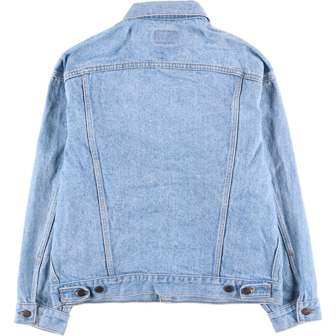90'S Levi's 70507-4890 denim jacket, denim jacket, made in the USA, men's size L, vintage cotton blue type Vintage Second Hand