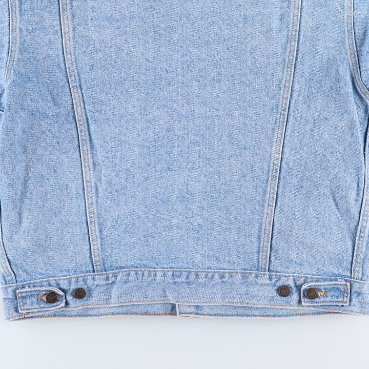 90'S Levi's 70507-4890 denim jacket, denim jacket, made in the USA, men's size L, vintage cotton blue type Vintage Second Hand