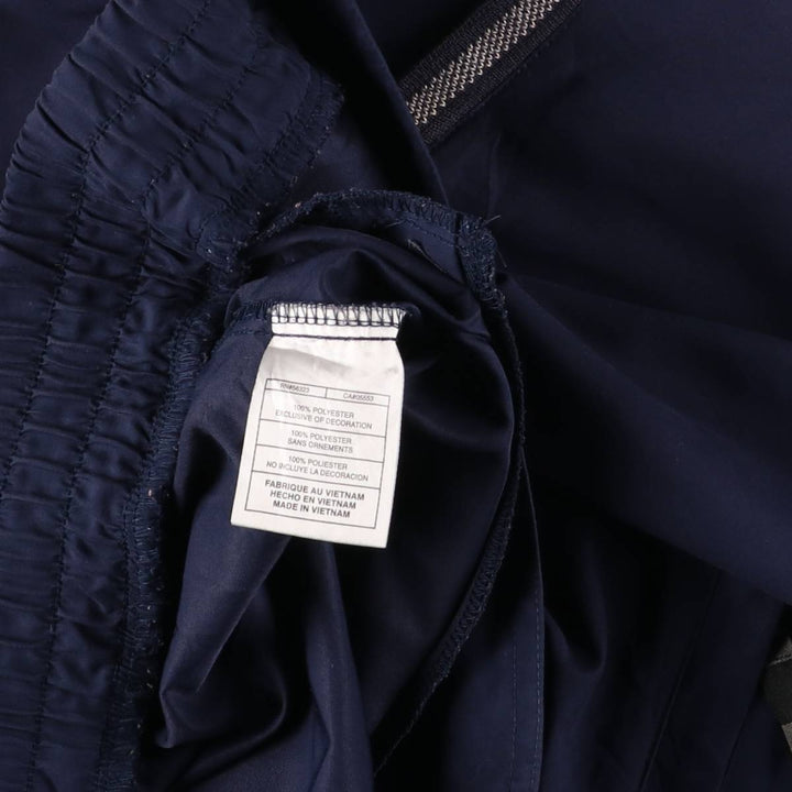 Nike Golf V-neck warm-up pullover, men's size M polyester navy blue type Vintage Second Hand