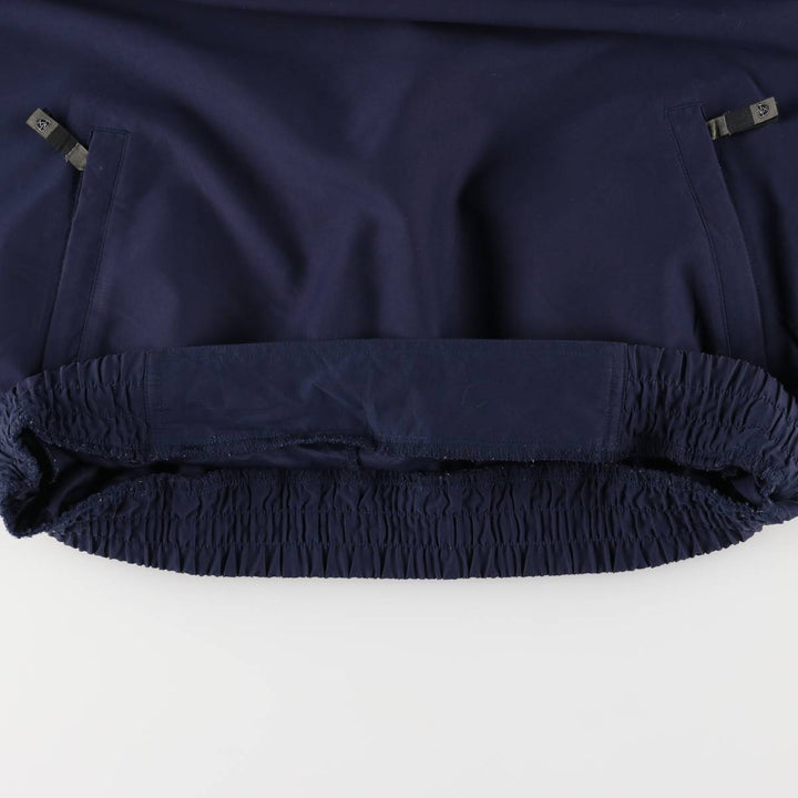 Nike Golf V-neck warm-up pullover, men's size M polyester navy blue type Vintage Second Hand