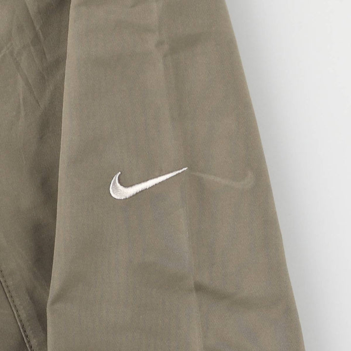 Nike Golf V-Neck Warm-Up Pullover, Men's XL polyester Beige type Vintage Second Hand