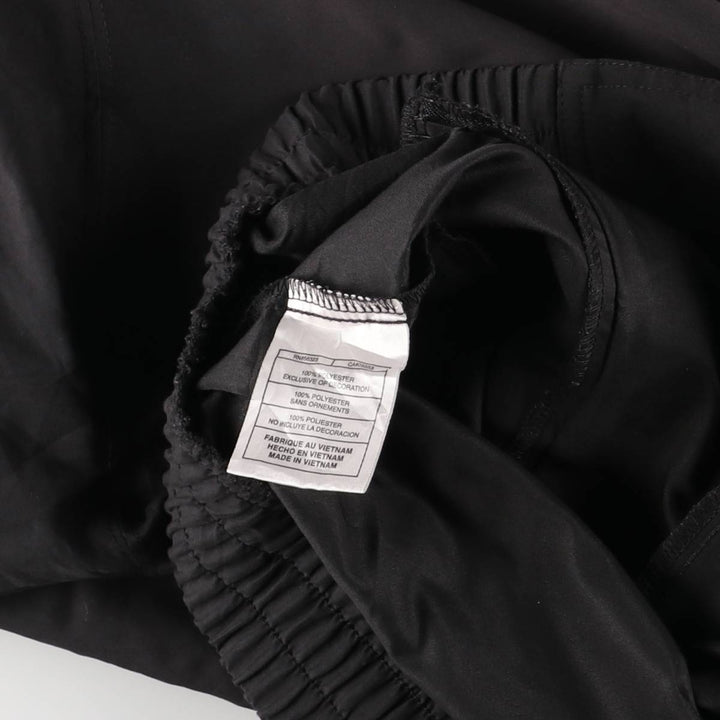 Nike Golf V-neck warm-up pullover, men's size M polyester black type Vintage Second Hand