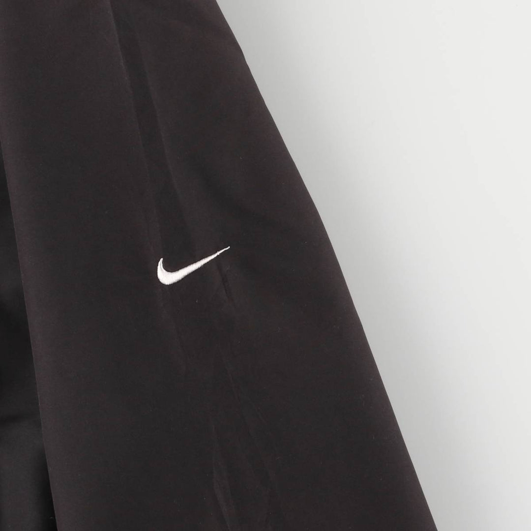 Nike Golf V-neck warm-up pullover, men's size M polyester black type Vintage Second Hand