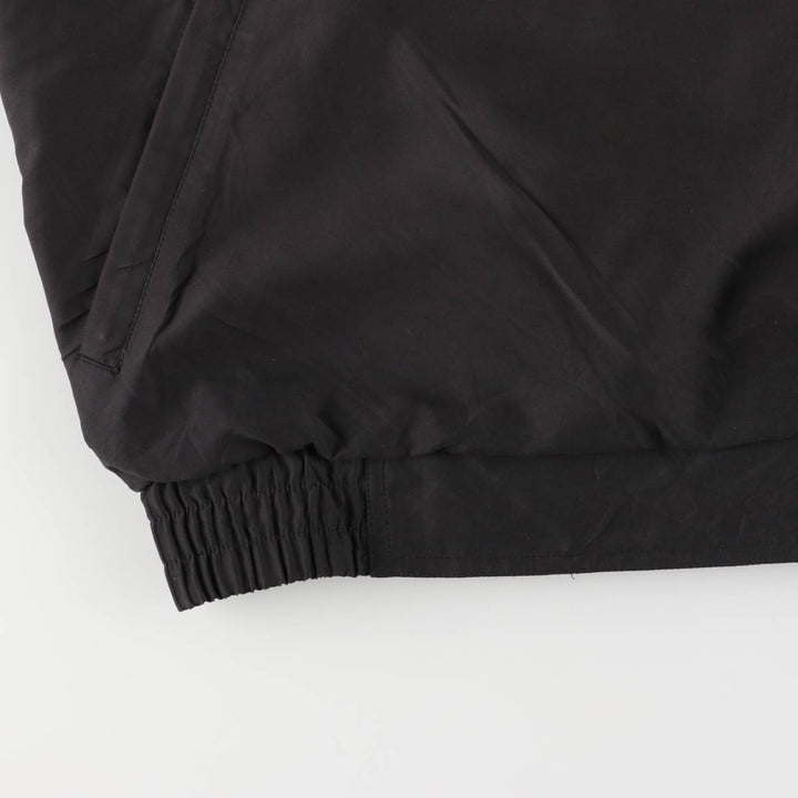 Nike Golf V-neck warm-up pullover, men's size M polyester black type Vintage Second Hand