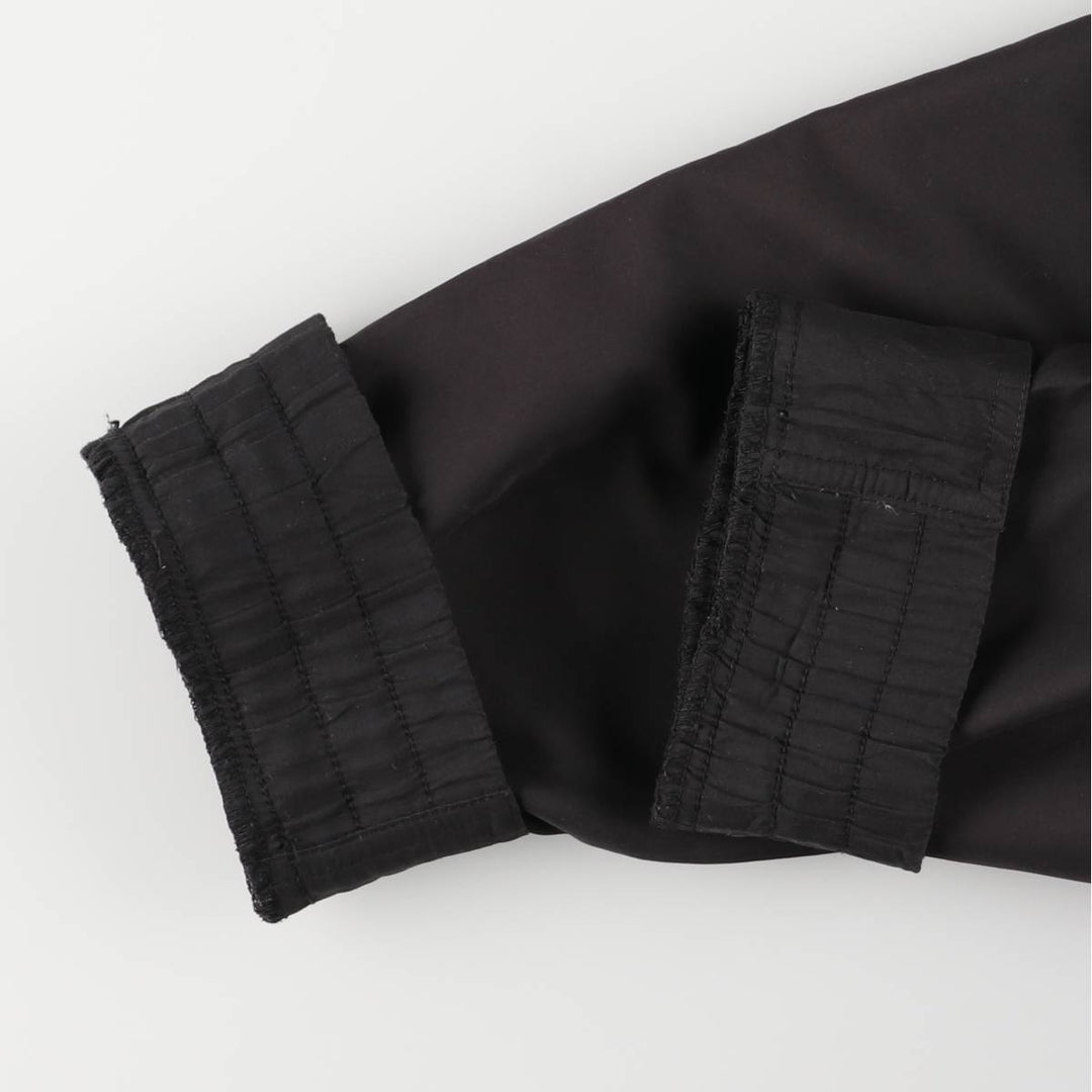 Nike Golf V-neck warm-up pullover, men's size M polyester black type Vintage Second Hand