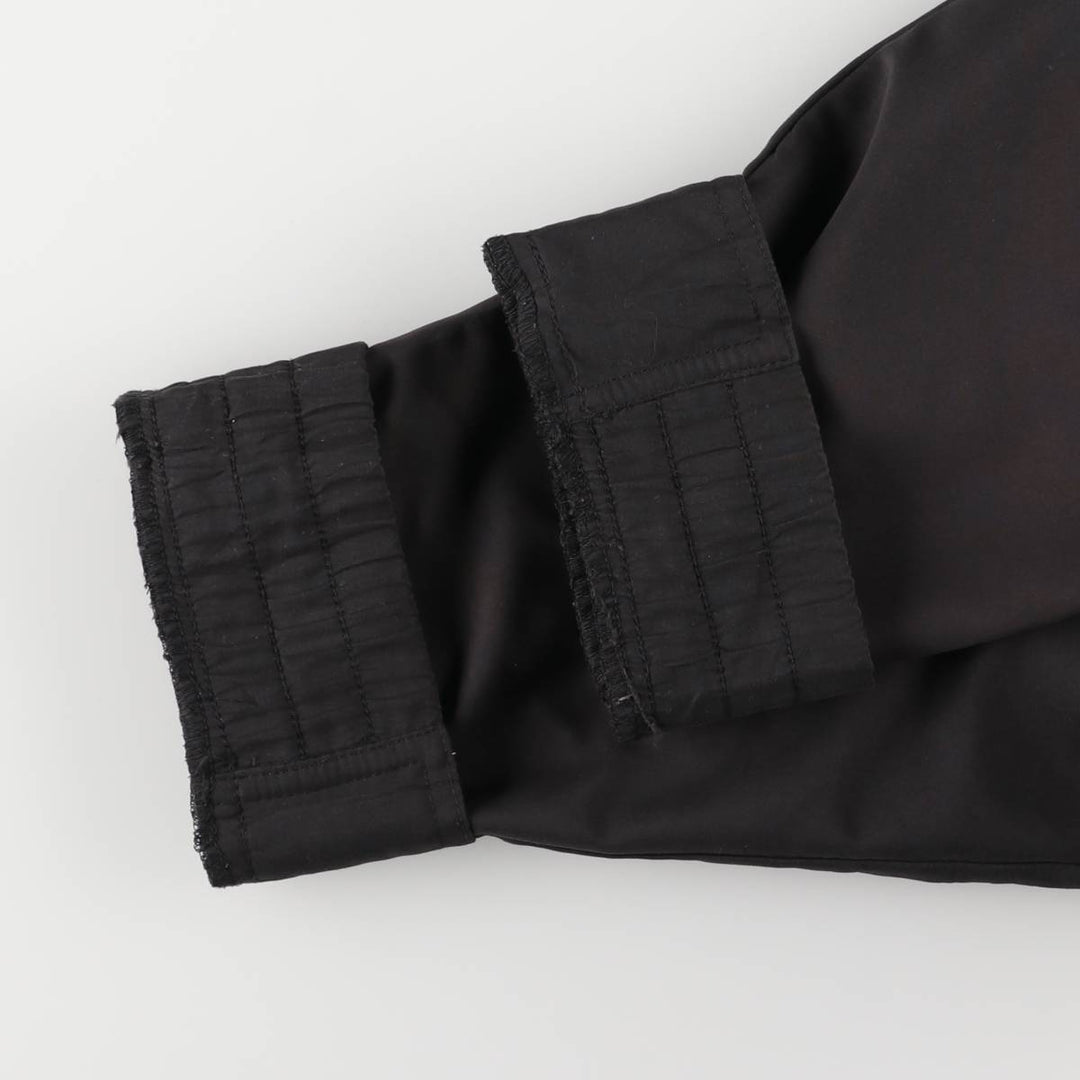 Nike Golf V-neck warm-up pullover, men's size M polyester black type Vintage Second Hand