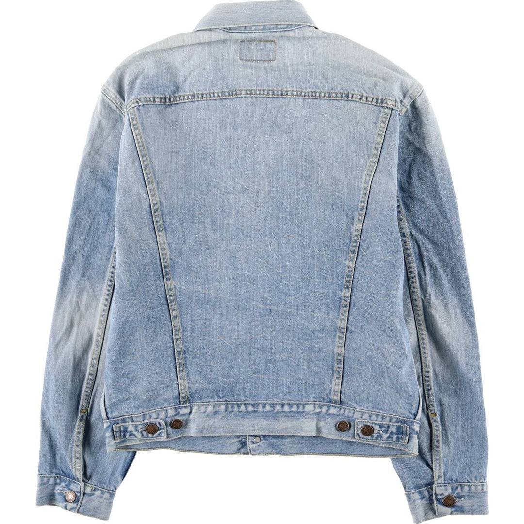 Levi's Euro Model Denim Jacket, Men's Size Medium cotton Blue type light blue Vintage Second Hand