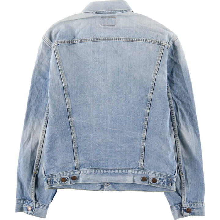 Levi's Euro Model Denim Jacket, Men's Size Medium cotton Blue type light blue Vintage Second Hand