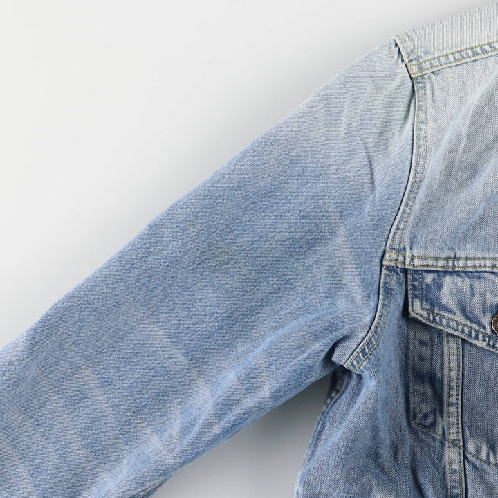 Levi's Euro Model Denim Jacket, Men's Size Medium cotton Blue type light blue Vintage Second Hand