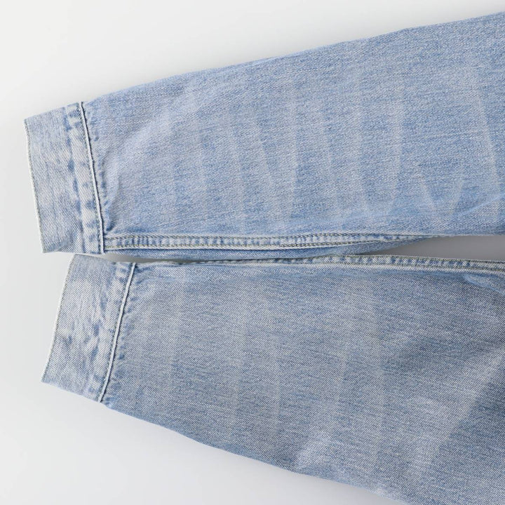 Levi's Euro Model Denim Jacket, Men's Size Medium cotton Blue type light blue Vintage Second Hand