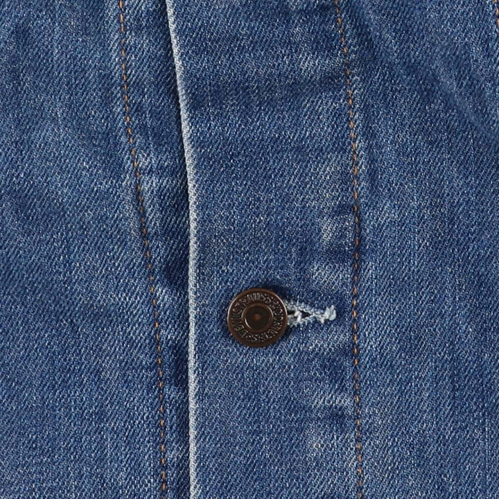 Levi's Euro Model Denim Jacket, Men's XL cotton blue type Vintage Second Hand