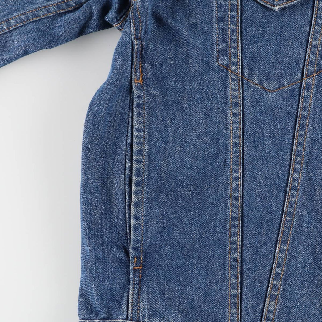 Levi's Euro Model Denim Jacket, Men's XL cotton blue type Vintage Second Hand