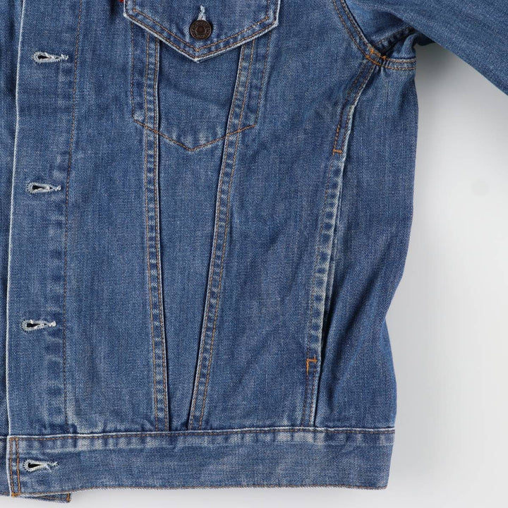 Levi's Euro Model Denim Jacket, Men's XL cotton blue type Vintage Second Hand