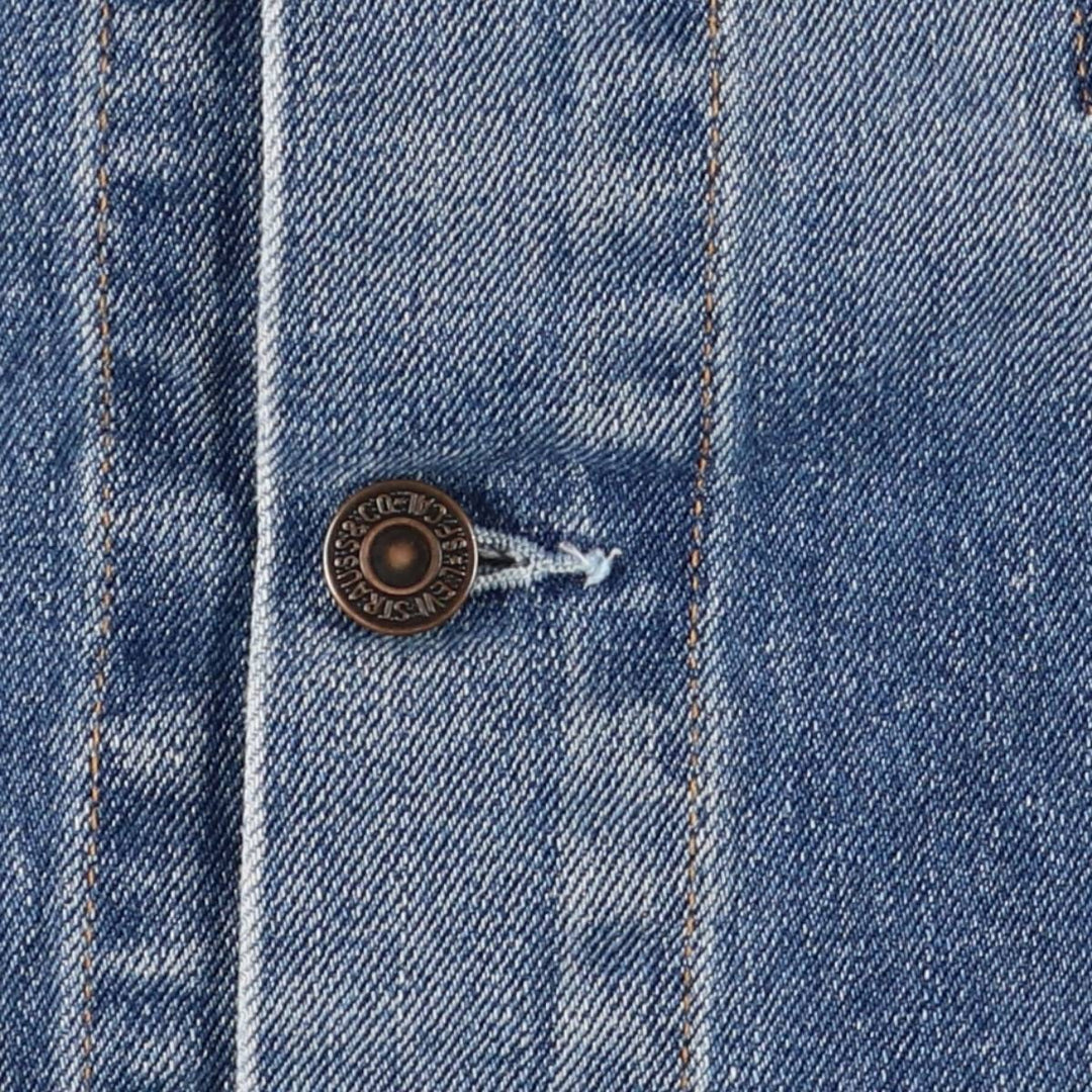 Levi's Euro Model Denim Jacket, Men's Size Medium cotton blue type Vintage Second Hand