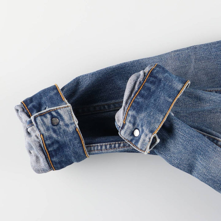 Levi's Euro Model Denim Jacket, Men's Size Medium cotton blue type Vintage Second Hand