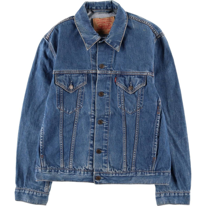 Levi's Euro Model Denim Jacket, Men's Size Medium cotton blue type Vintage Second Hand
