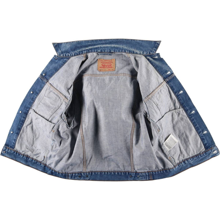 Levi's Euro Model Denim Jacket, Men's Size Medium cotton blue type Vintage Second Hand