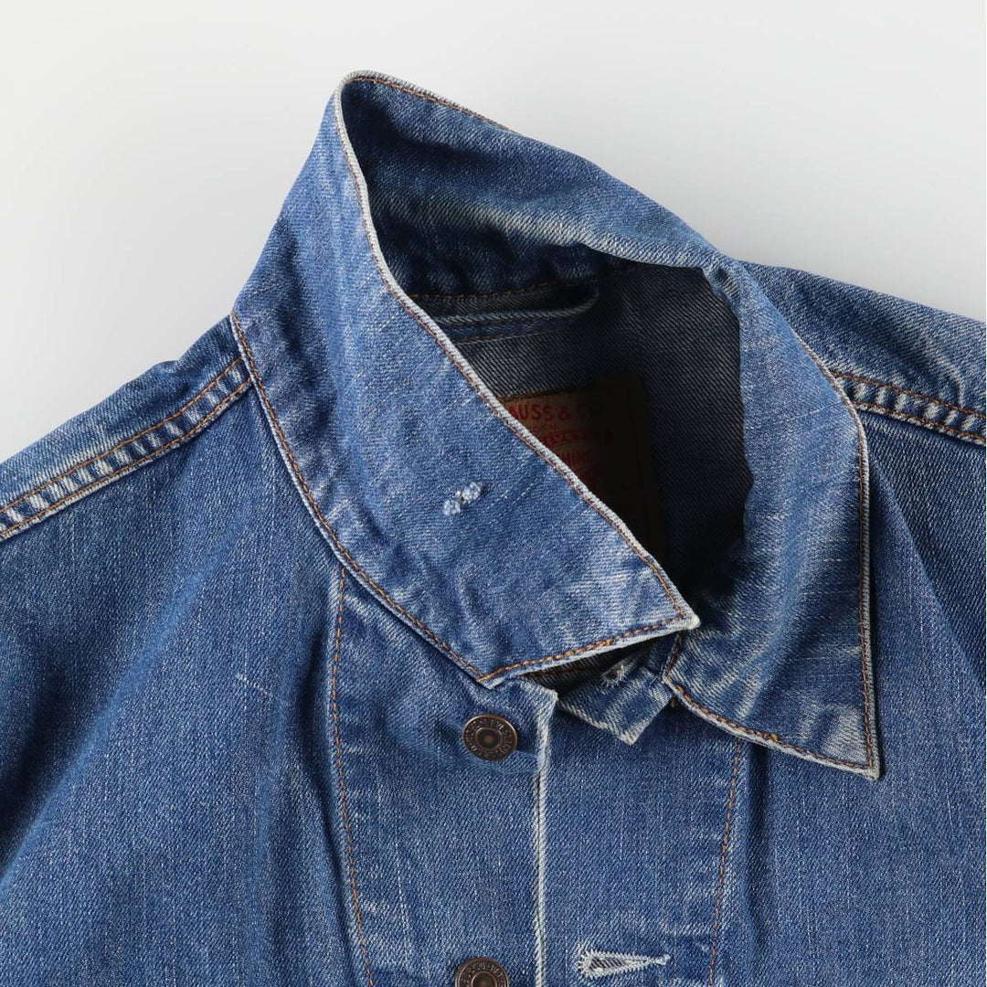 Levi's Euro Model Denim Jacket, Men's Size Medium cotton blue type Vintage Second Hand