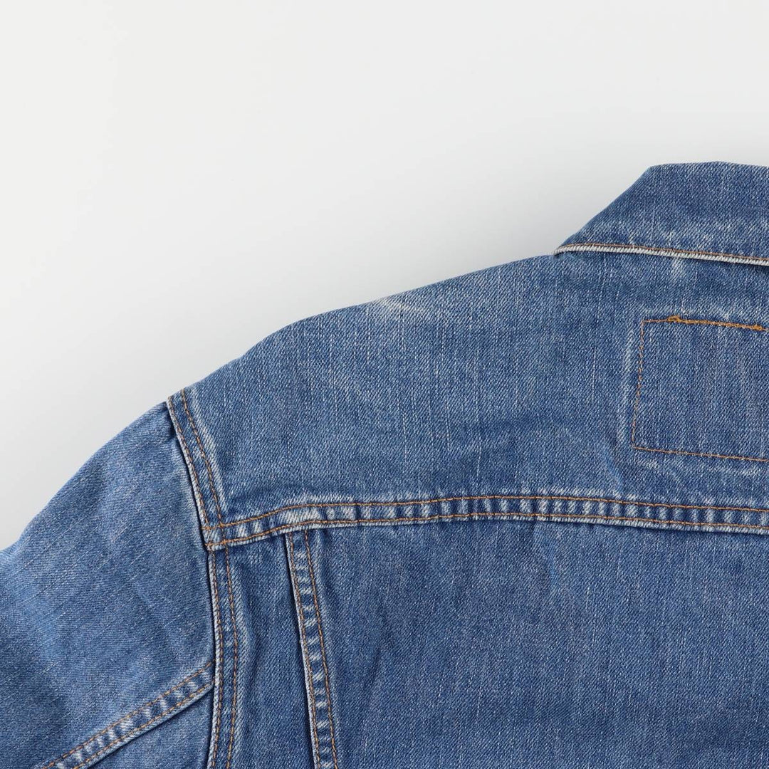 Levi's Euro Model Denim Jacket, Men's Size Medium cotton blue type Vintage Second Hand