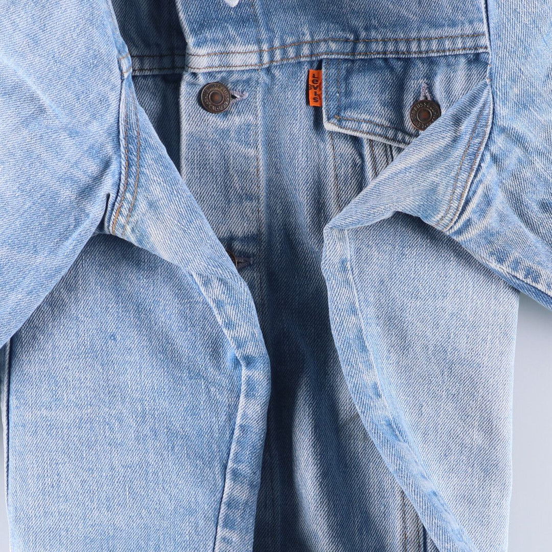 Levi's Orange Tab Denim Jacket, Men's Size Medium unclear blue type Vintage Second Hand