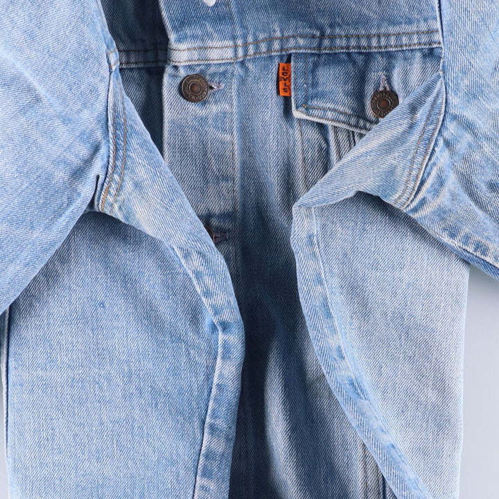 Levi's Orange Tab Denim Jacket, Men's Size Medium unclear blue type Vintage Second Hand