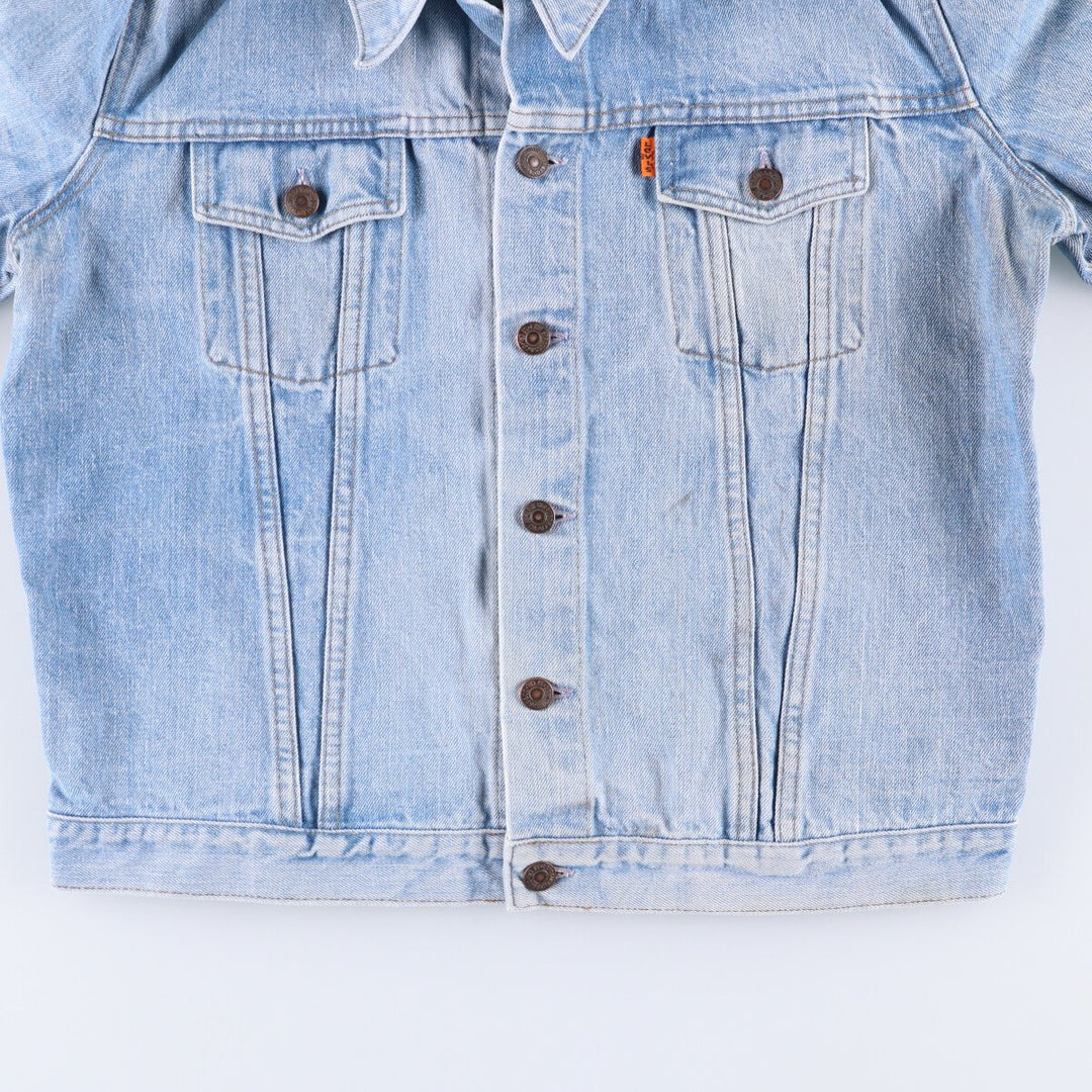 Levi's Orange Tab Denim Jacket, Men's Size Medium unclear blue type Vintage Second Hand