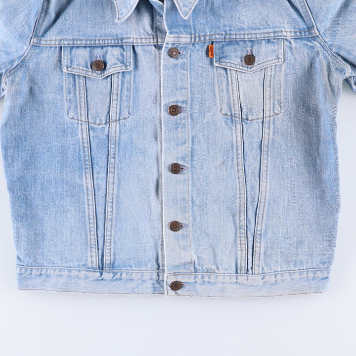 Levi's Orange Tab Denim Jacket, Men's Size Medium unclear blue type Vintage Second Hand